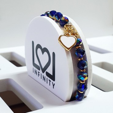Bracciale Luce Oro Basic Blu