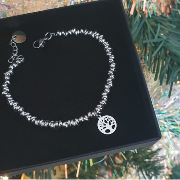 Bracciale Acciaio Albero...